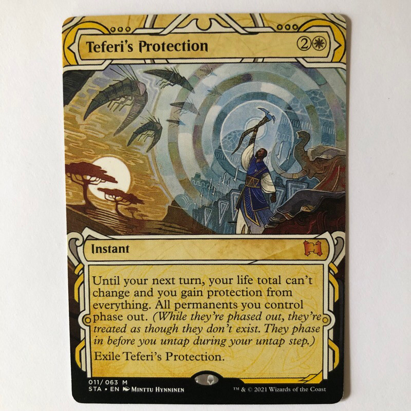 Playtest Card - Teferi's Protection (STA) | Shopee Philippines