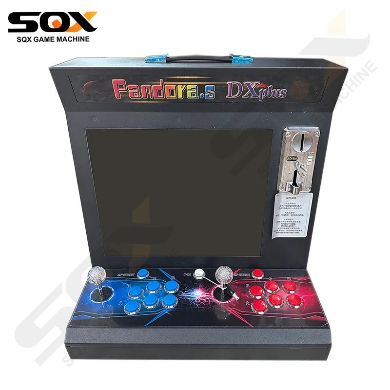 DX Arcade Machine 10000 in 1 Game Portable 2 Player Tabletop Classic ...