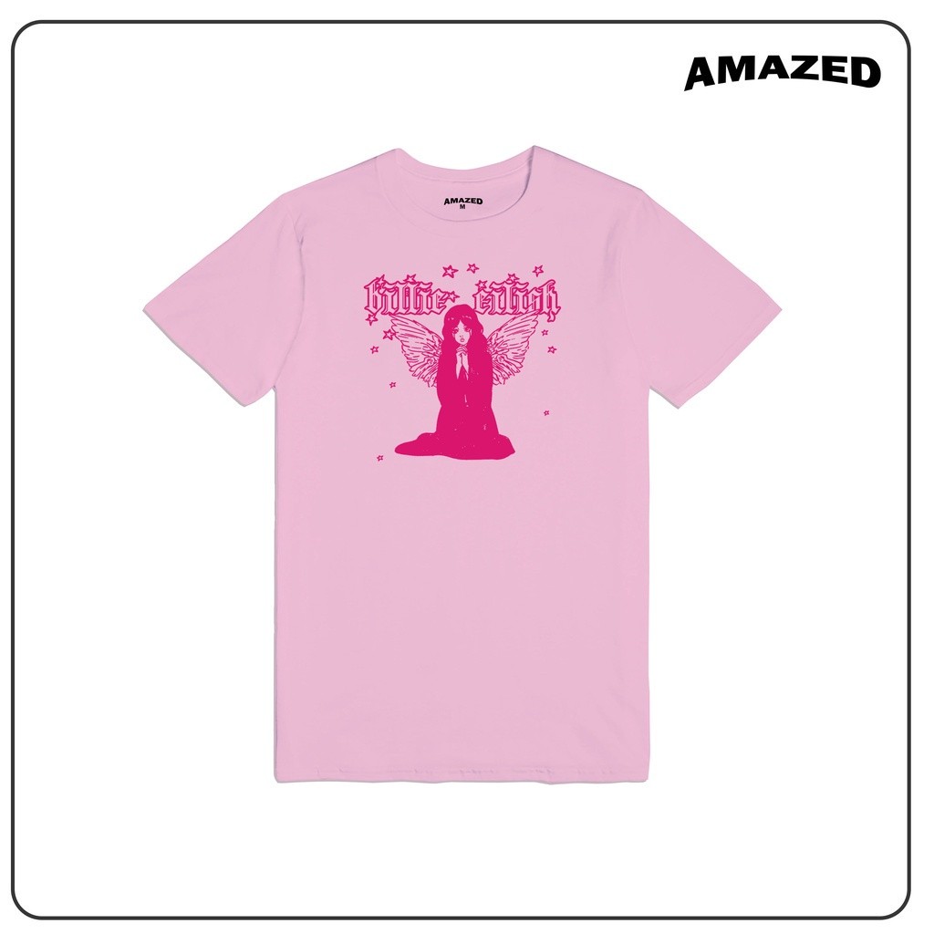 billie eilish beloved pink t-shirt dress Billie Eilish Inspired Outfit Ideas