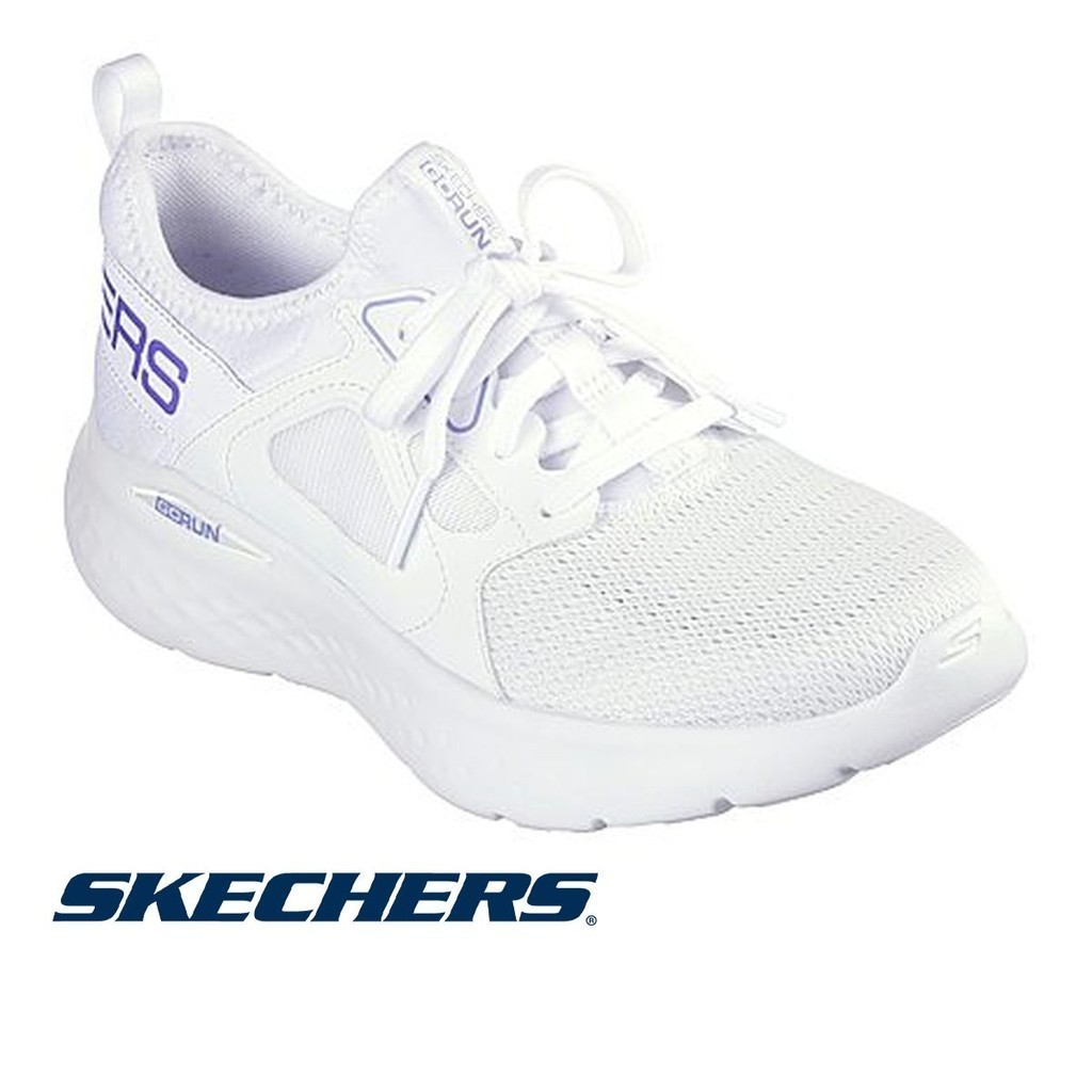 Skechers Womens Go Run Lite High Apex Laced Slip On W/ Skechers Heel  Branding