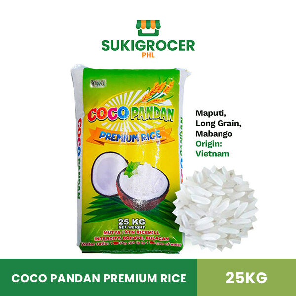 Coco Pandan Premium Rice 25KG | Shopee Philippines