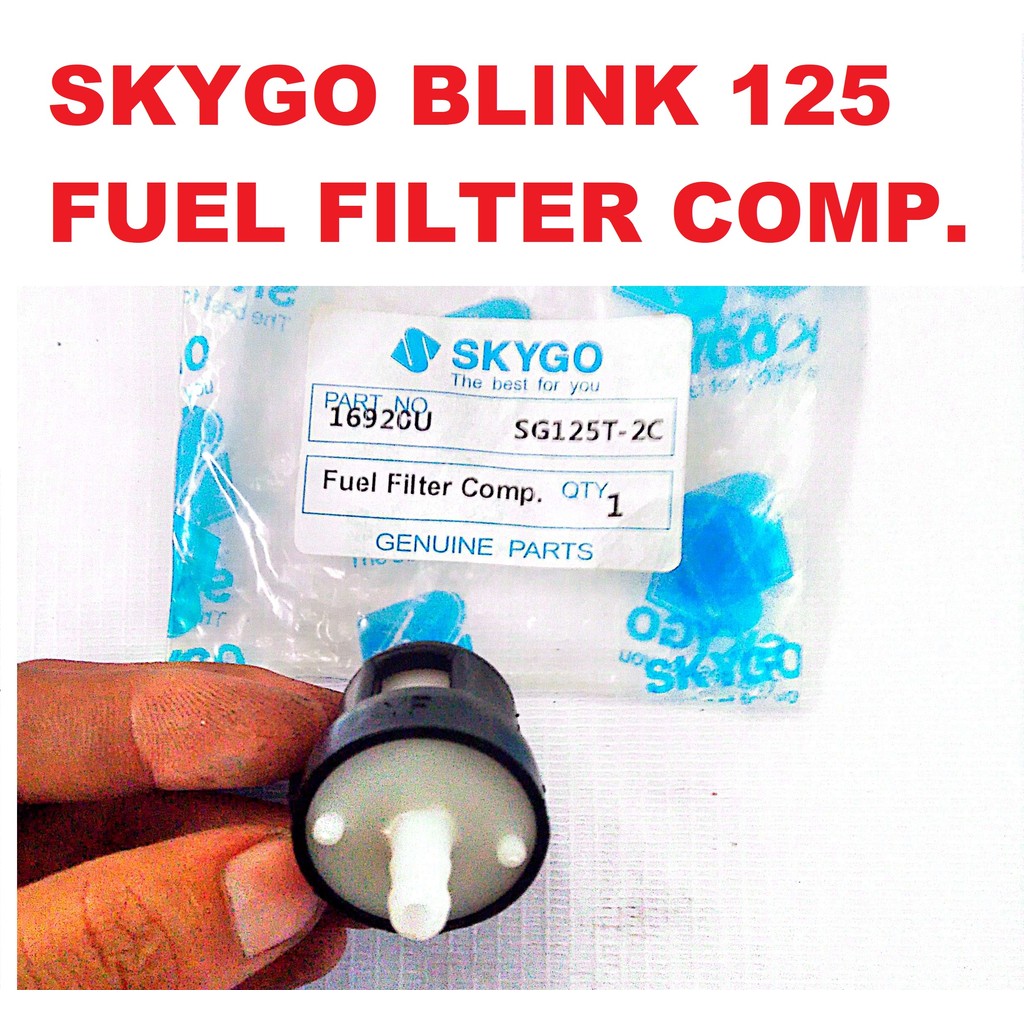 fuel filter comp. for skygo blink125 and other scooter type motors 100% ...