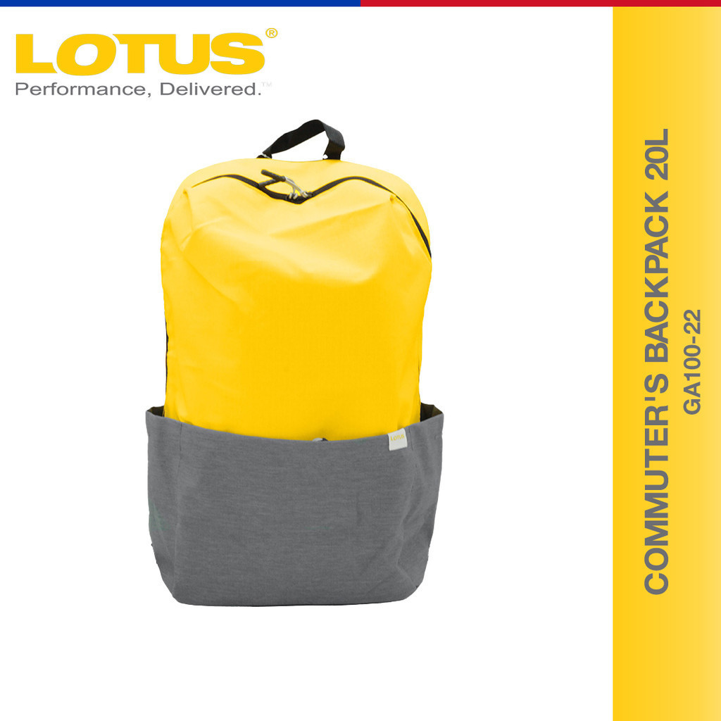 Lotus Commuters`s Backpack 20L GA100-22 - Bags | Shopee Philippines