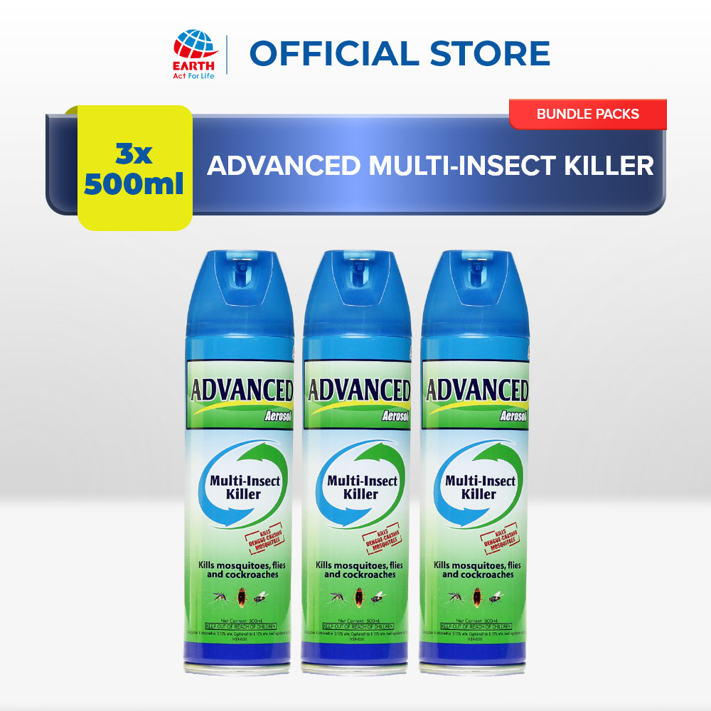 Advanced Multi-Insect Killer 500mL - Bundles of 3 | Shopee Philippines