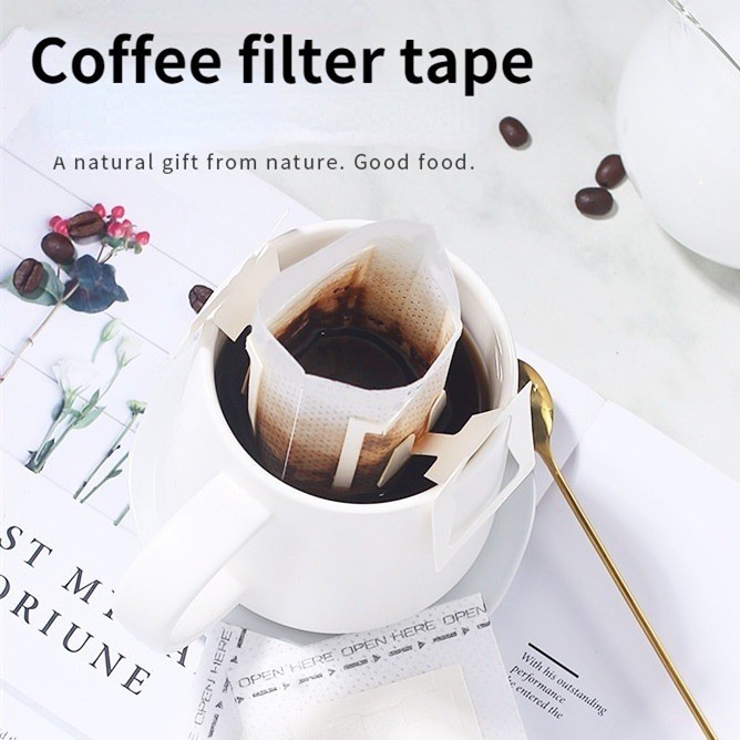 50 Coffee Drip Bag Empty Coffee Drip Filter Paper Dripper For Coffe/Tea