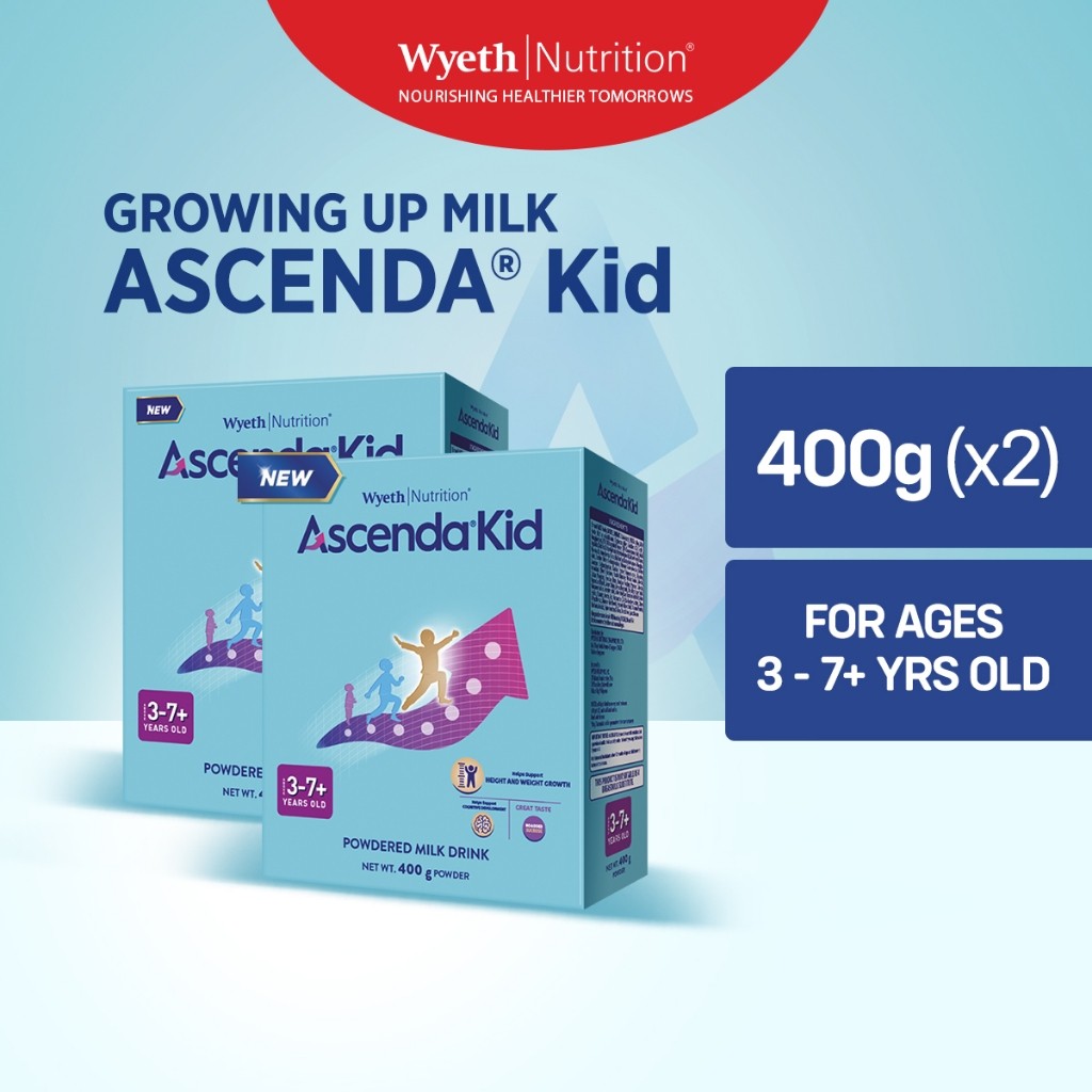 Wyeth Nutrition® ASCENDA® 4 KID Milk Drink for Children 3+ years old