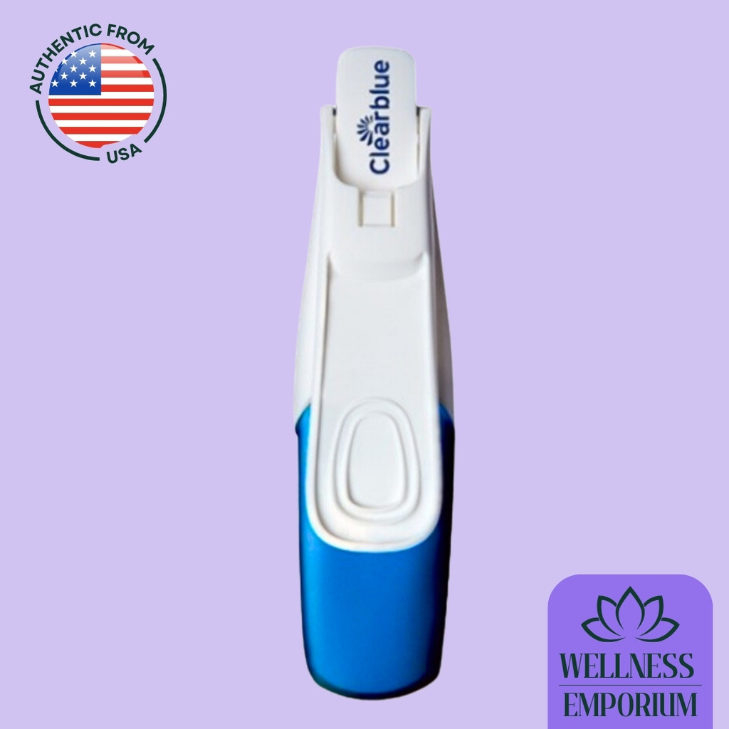 Clearblue Flip and Click Pregnancy Test Foldable Disposable 2 Tests ...