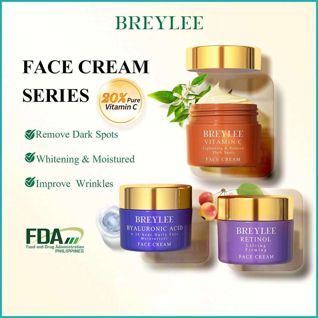 BREYLEEcNFace"t>Cream,Qu;Vitamin;K&k`Whitening&Retinol`z&V`Anti Aging