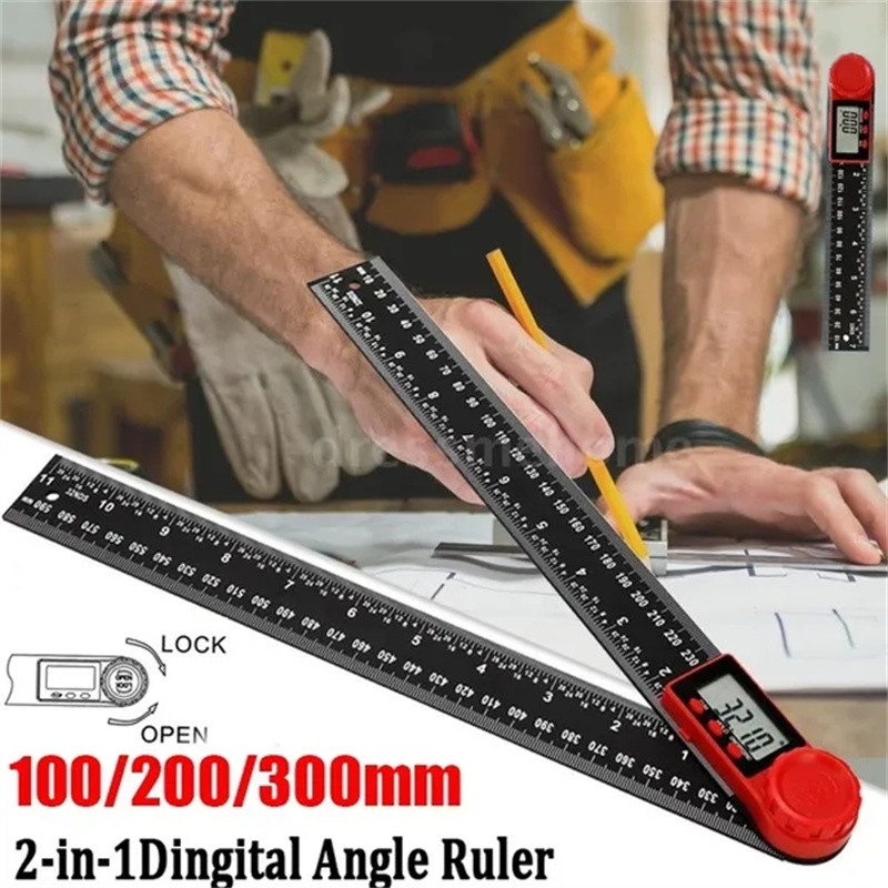 Digital Angle Ruler Inclinometer Angle Digital Electronic Scale ...
