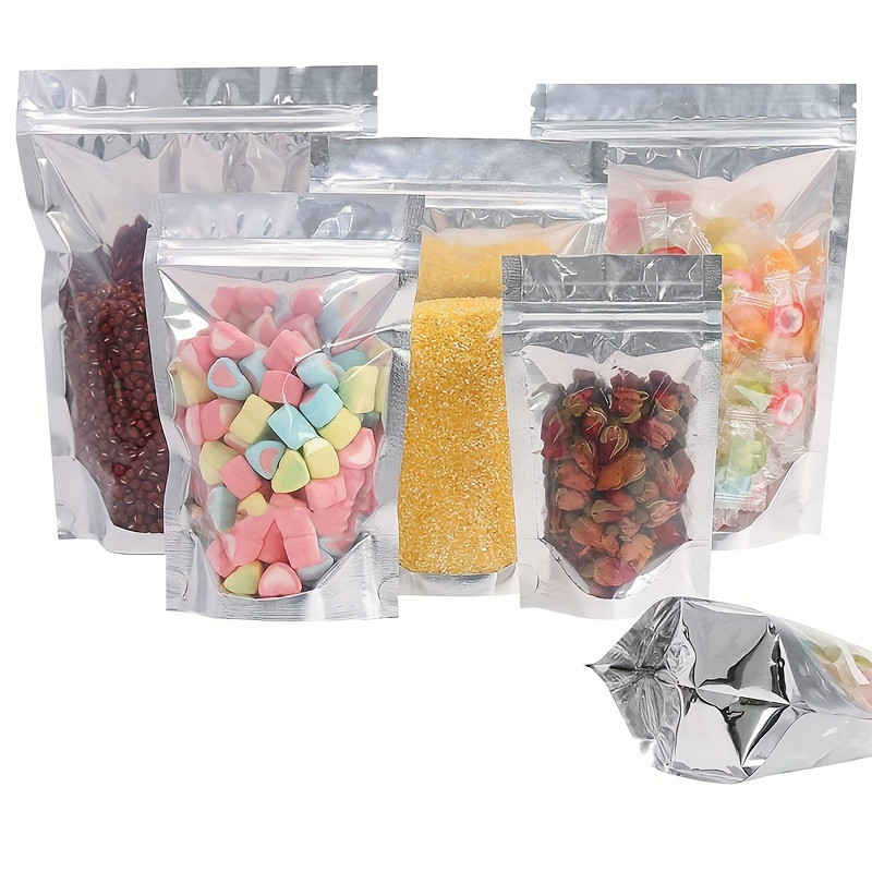 Scrapbook Storage 40Pieces Clear Stamp And Dies Storage Bags,Plastic Scrapbooking Storage Bags 7.5x5.5inch Die Storage Pockets Resealable Plastic Envelopes