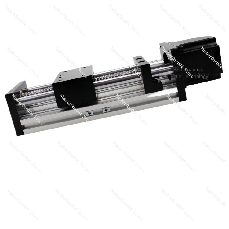 Precision dual optical axis ball screw linear slide table module ...