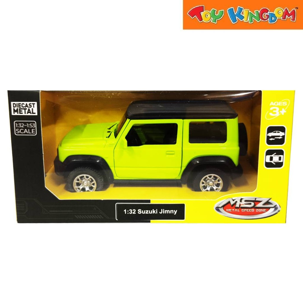 Metal Speed Zone 1:32 Suzuki Jimny Green Die-cast | Shopee Philippines