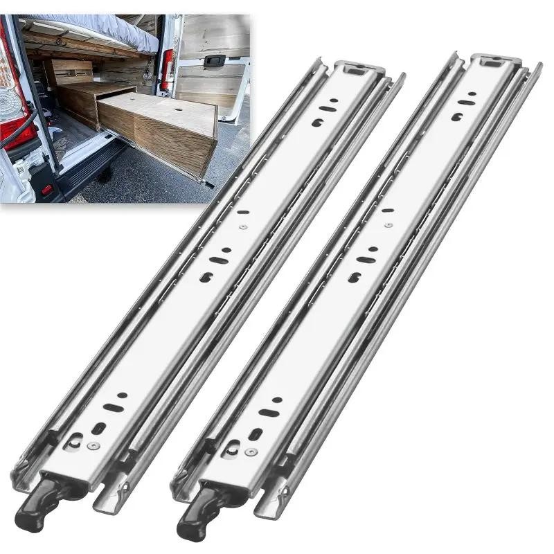 VITERLYNX Thickened 200Lbs Heavy Duty Drawer Slides 1 Pair 22 Inch Full Extension Ball Bearing - View #10