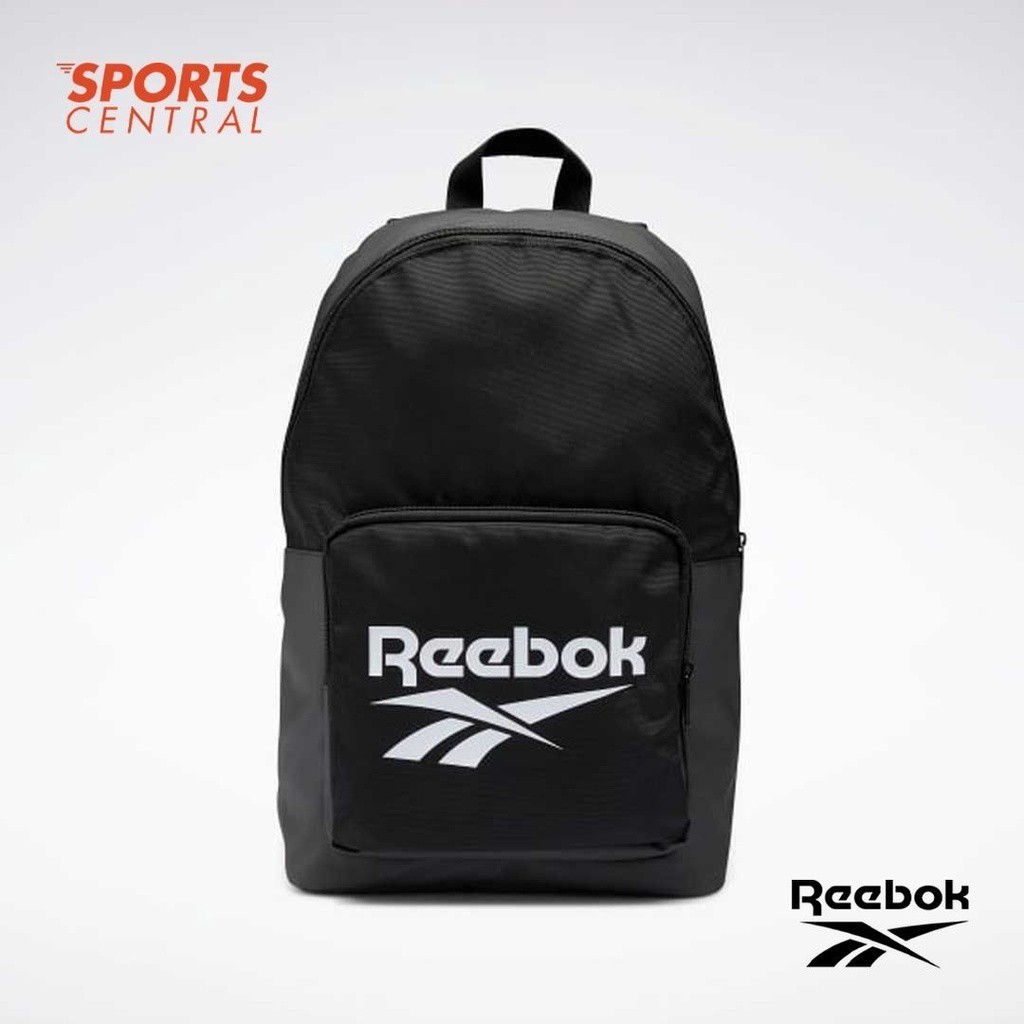 Reebok Unisex CL FO Backpack (Black/Black) | Shopee Philippines