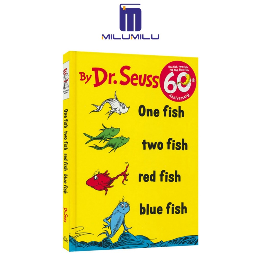 Milumilu One Fish Two Fish Red Fish Blue Fish Original English Books ...