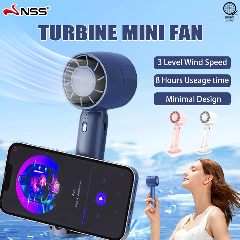 NSS Turbine Mini Portable Cooling Fan USB Charging Outdoor Small Fan ...