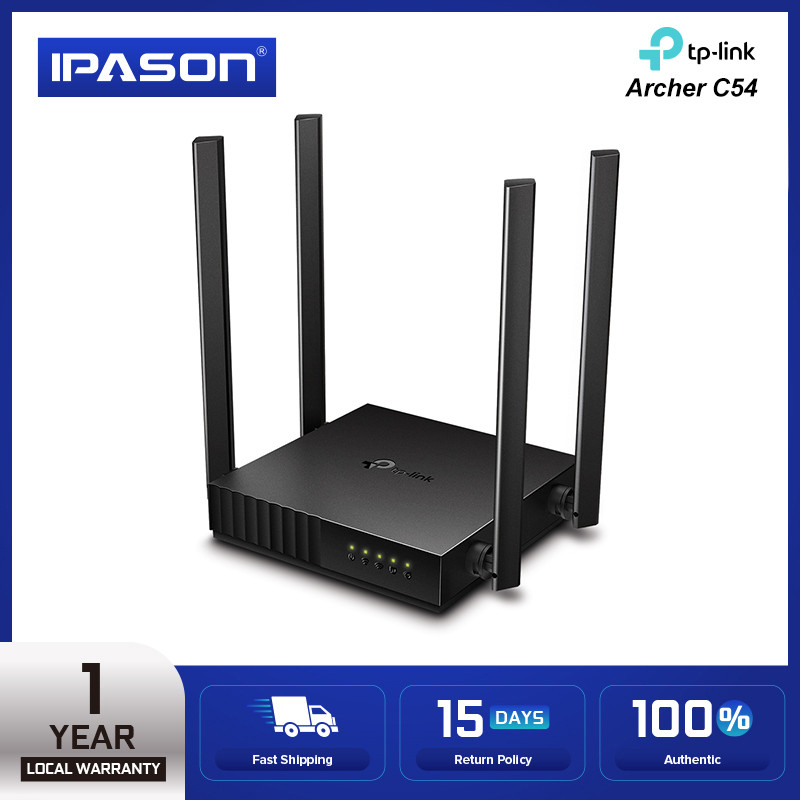Tp-Link Archer C54 AC1200 Dual Band Wi-Fi Router IPTV and 4K TV ...
