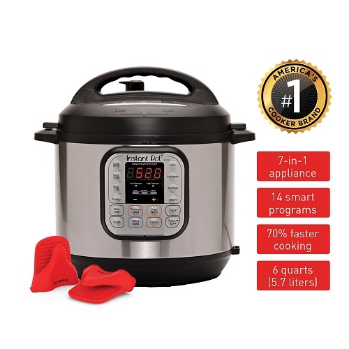 Instant Pot Duo 60 7IN1 MultiUse Programmable Pressure Cooker with
