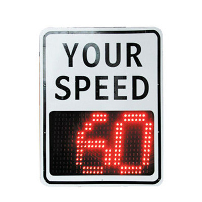 LED Traffic Display Programmable Mobile Custom DIY Led Radar Speed Sign ...
