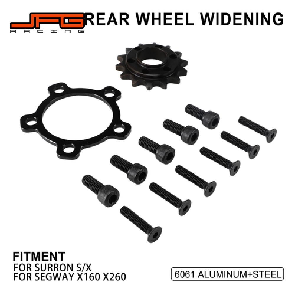 Motorcycle Accessories Rear Wheel Widening Parts Chain Sprocket Screw ...