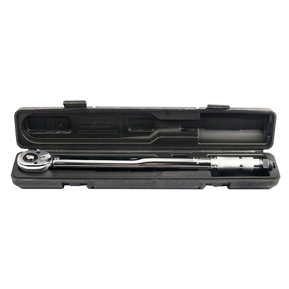 1/2 Square Drive Torque Wrench 10-150N.m Two-way Ratchet Key Accuracy 4 ...