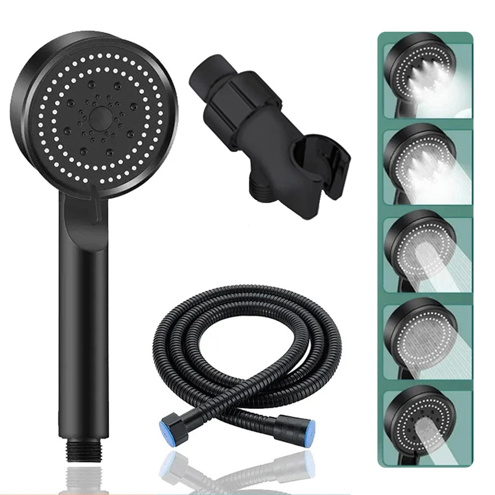 5 Modes High Pressure Handheld Shower Head Water Saving Shower Head ...