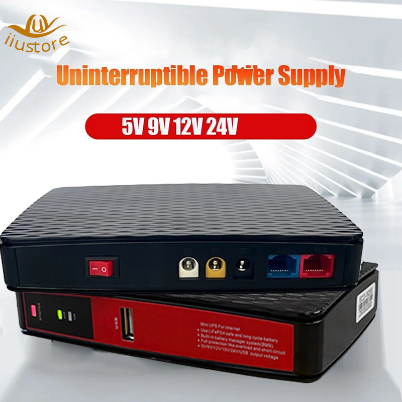 UPS Uninterruptible Power Supply To The House Battery Backup For WIFI