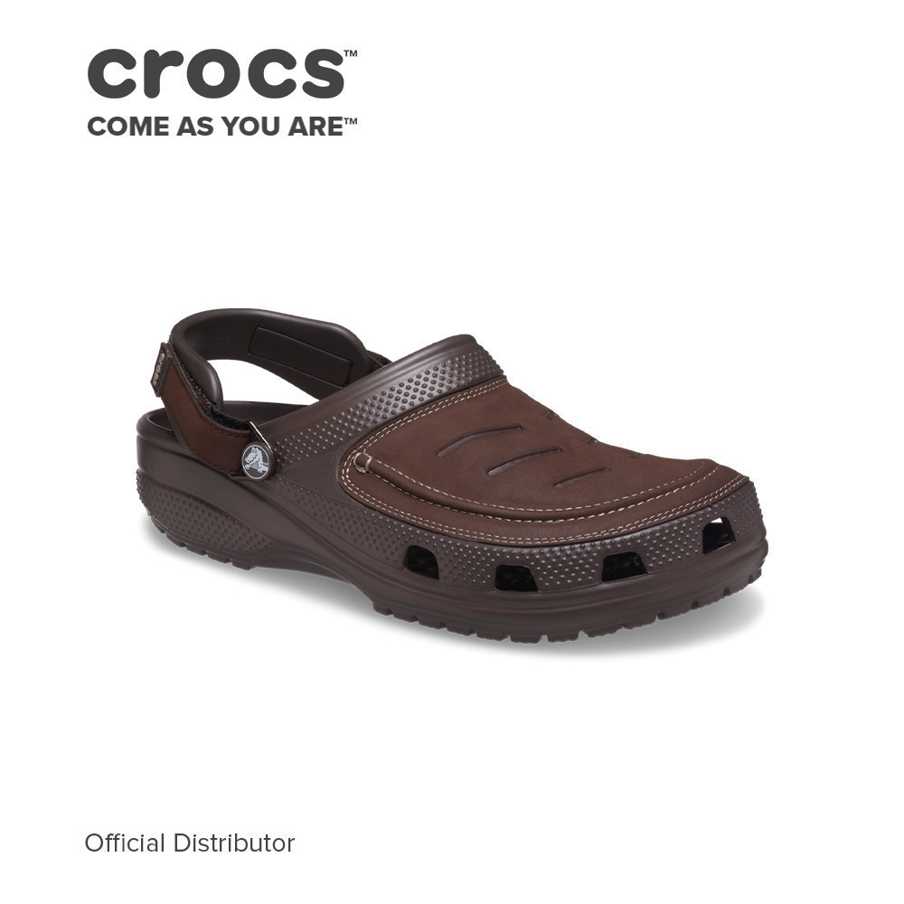 Mens crocs with leather uppers deals