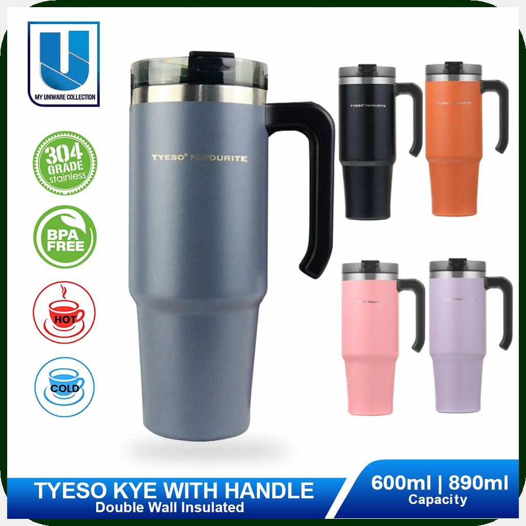 Tyeso U Vacuum Ev Insulated Vx Tumbler Gt With Uv Straw Dr And Mz