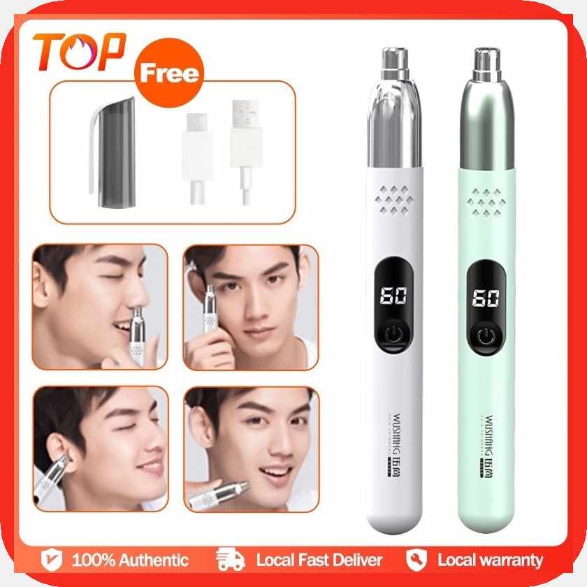 Electric,jt*Nose/ce$Hair^pM$Trimmer^Sp$USB^Lb$Rechargeable^ou$Washable ...