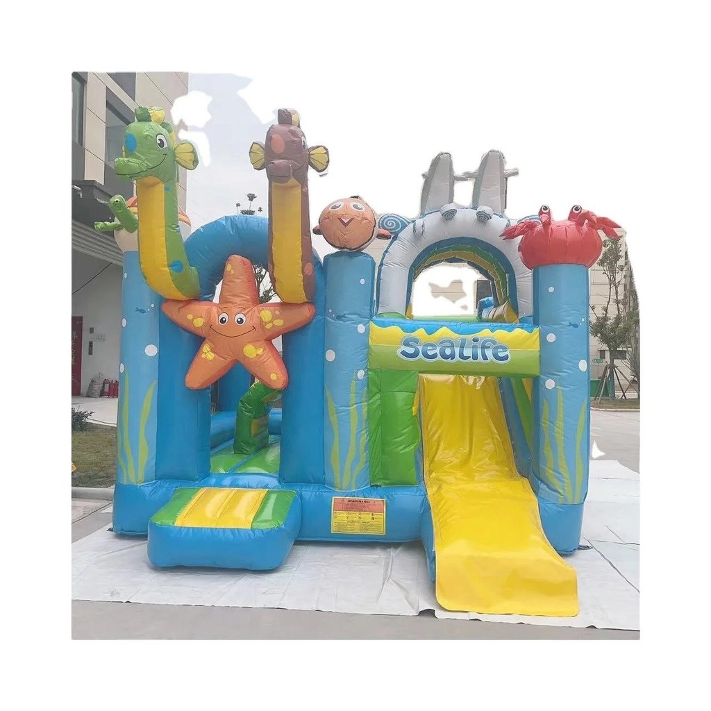 Customized adult children inflatable slide water park inflatable castle ...