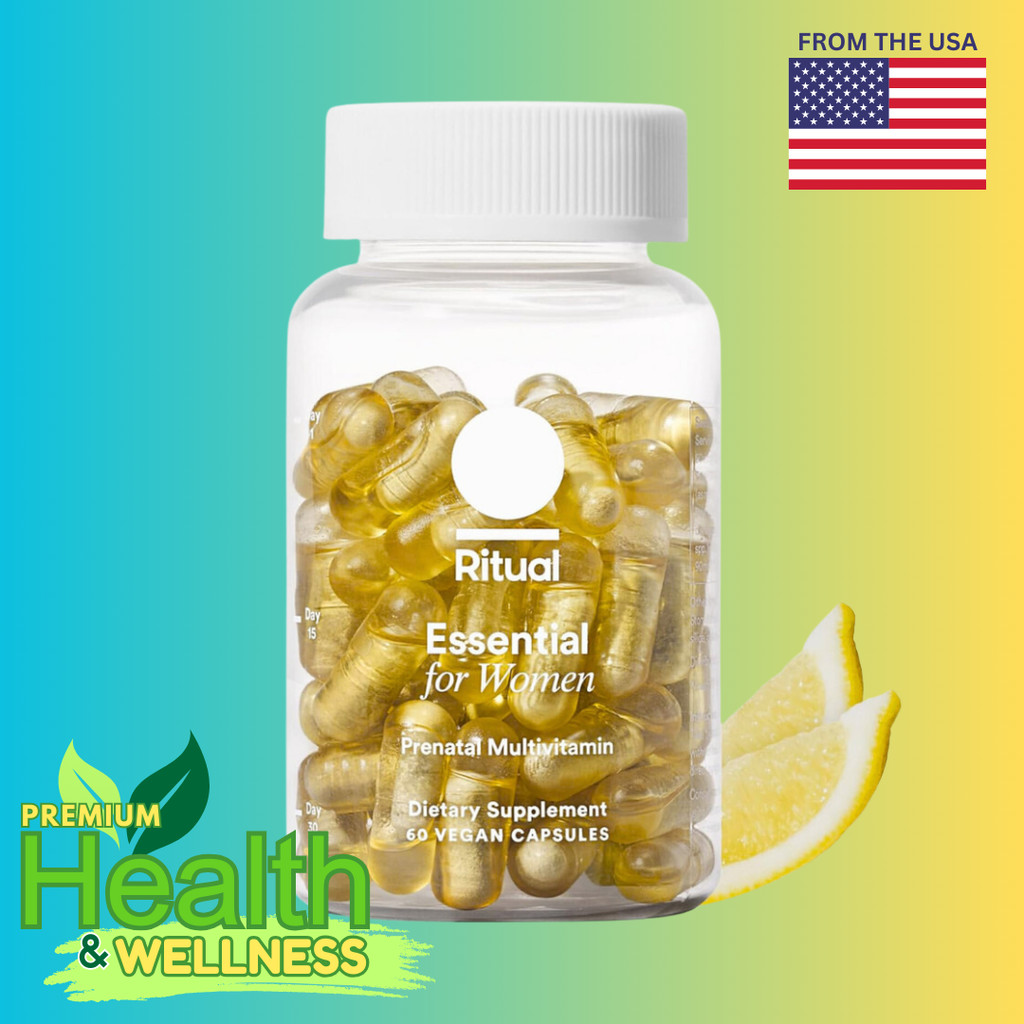 Ritual Essential Prenatal Multivitamin for Women, 60 Capsules | Shopee ...