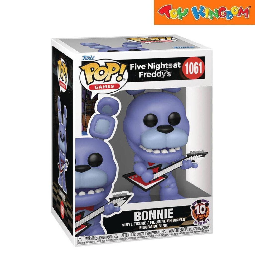 Funko pop games fnaf 10 years bonnie vinyl figure shopee philippines