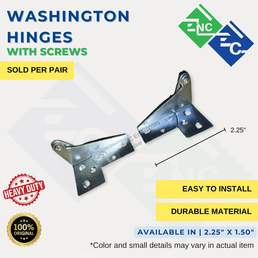 Washington Hinge | Original | Hinges | Heavy-Duty | Sold Per Pair ...