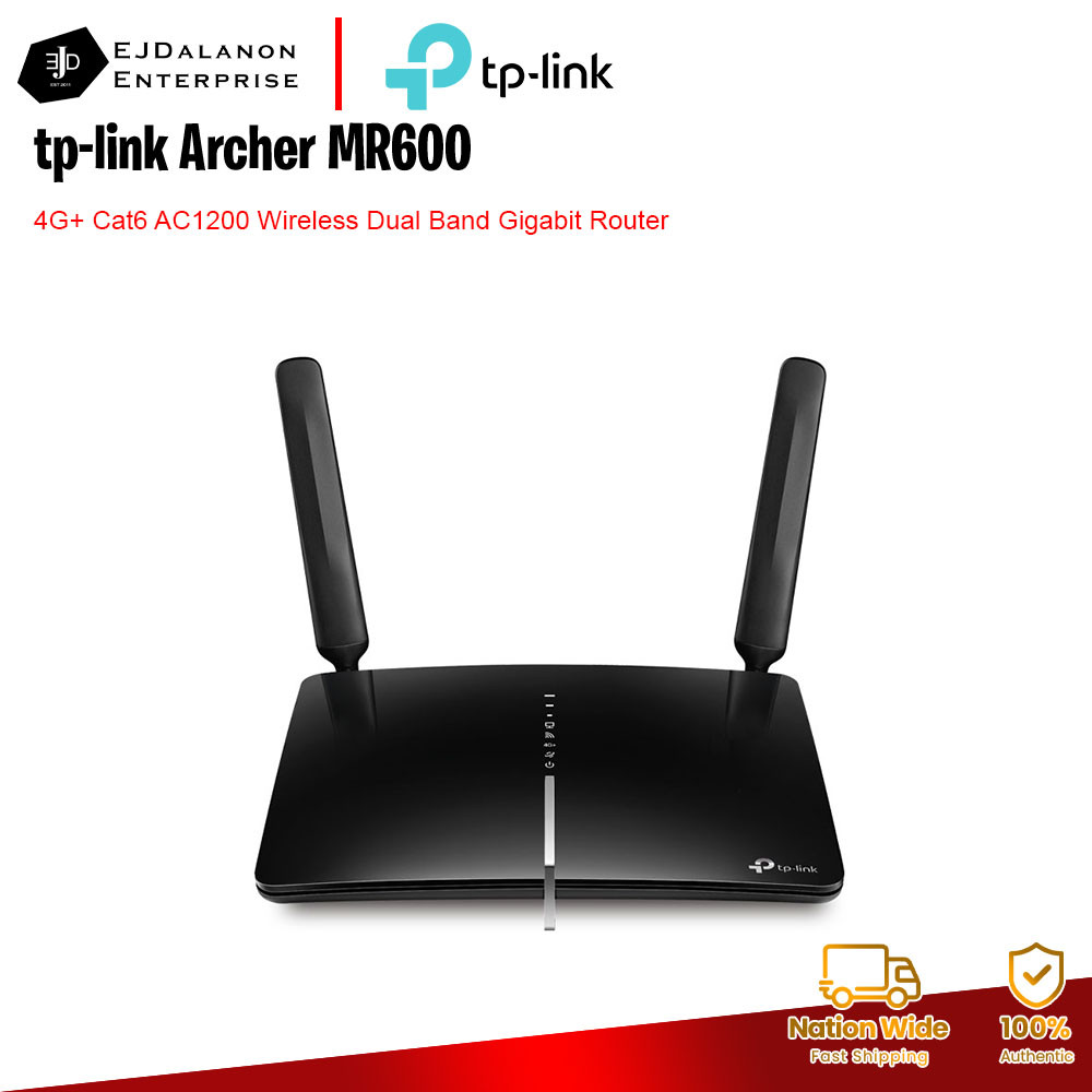 TP-Link Archer Mr600 4G+ Cat6 Ac1200 Wireless Dual Band Gigabit Router ...