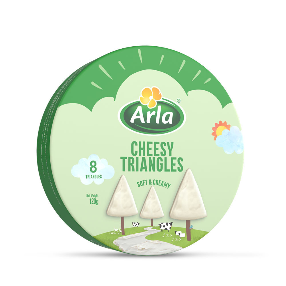 Arla Snack Bundle: Arla Kid Sticks 108g, Arla Cheesy Triangles 120g ...