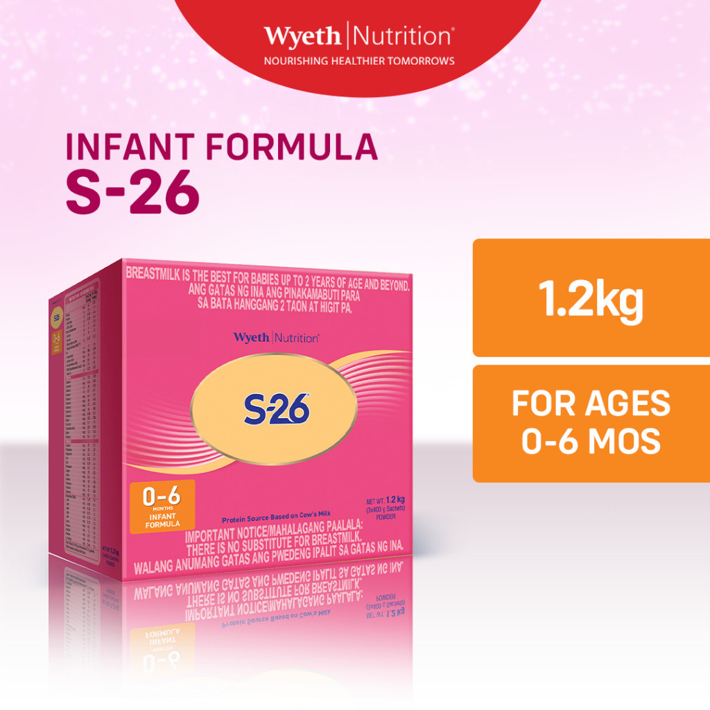 S-26 One Infant Formula for 0 to 6 Months 1.2kg | Shopee Philippines
