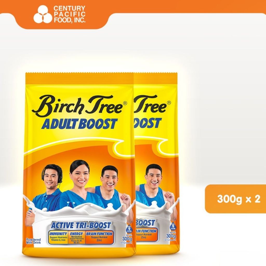 Birch Tree Fortified Adult Boost 300g Pack of 2 | Shopee Philippines