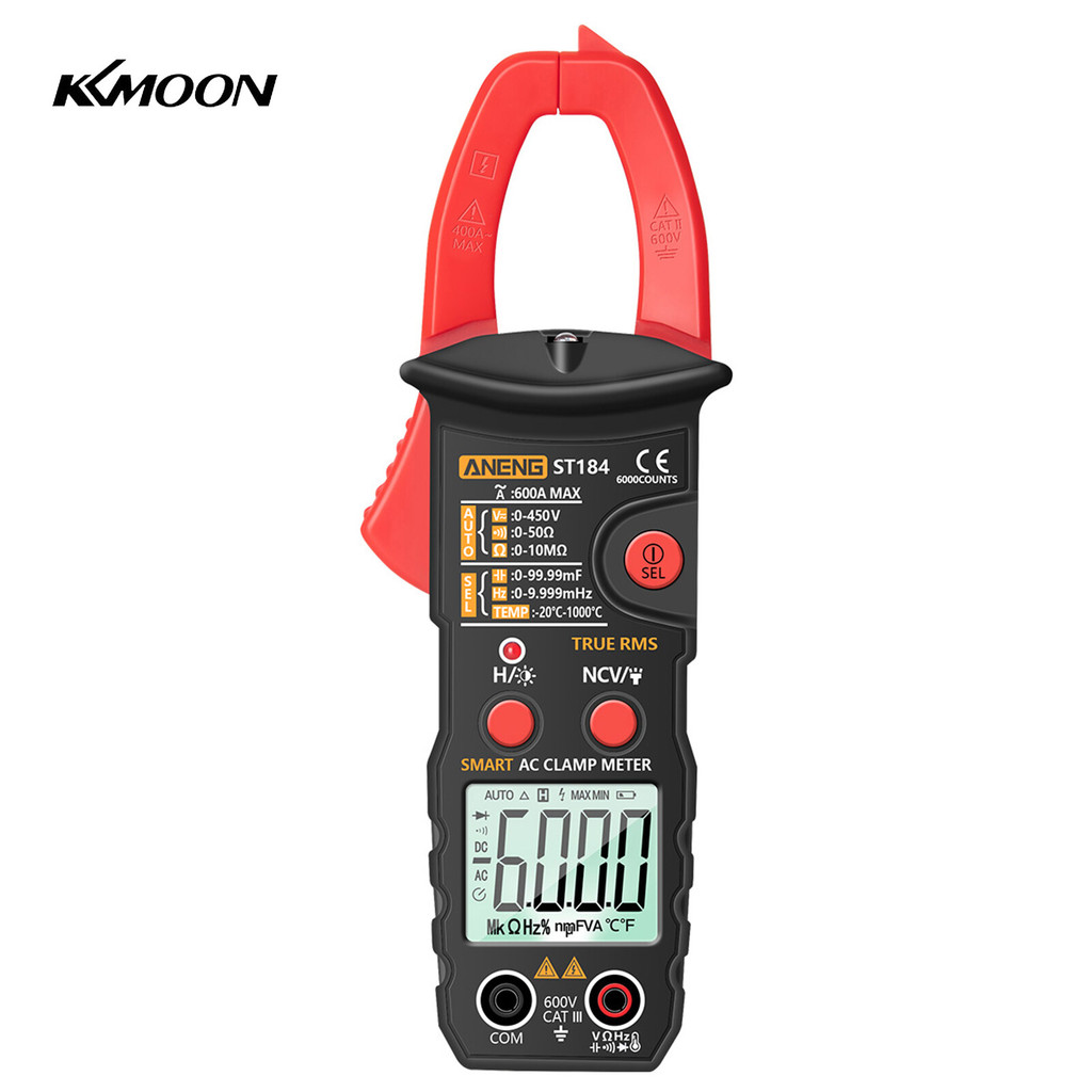 ANENG True RMS Digital Multimeter Clamp Meter DC/AC Voltage Detector AC