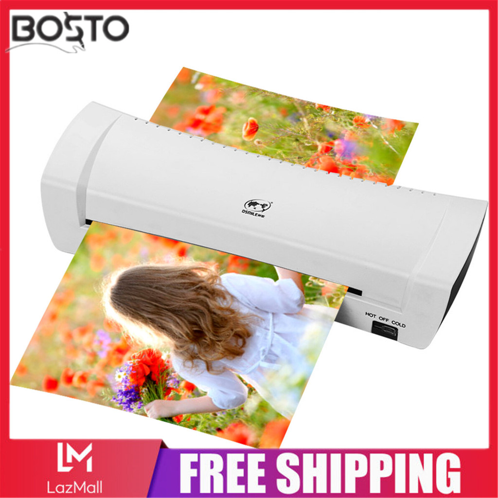 OSMILE SL200 Laminator Machine Hot and Cold Laminating Machine Two