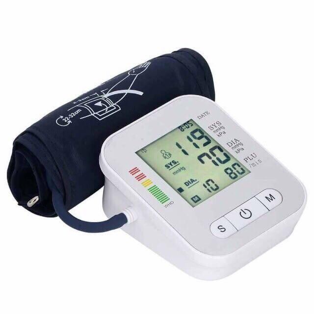 [100% Genuine] NEW Digital Upper Arm Blood Pressure Pulse Monitor ...