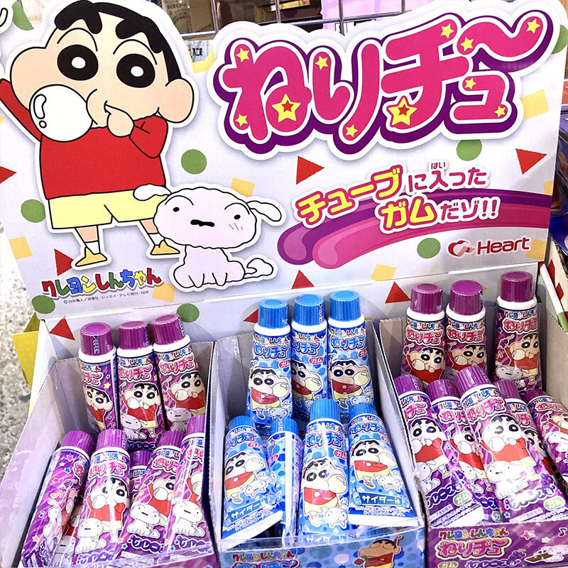 JapaneseStyle Crayon ShinChan Children's Chewing Gum and GrapeFlavor