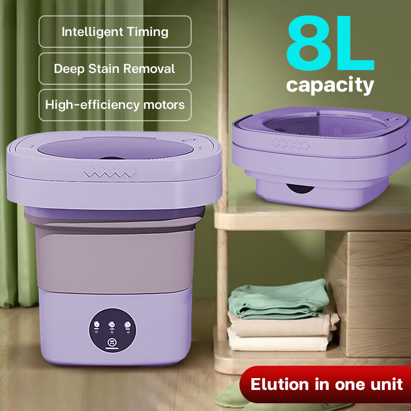 Op lighting 6L/8L/12L Washing Machine Mini Portable Automatic