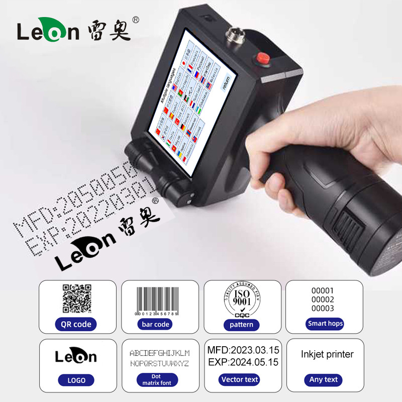 Handheld Inkjet Printers Multiple Languages Portable Smart Labels ...