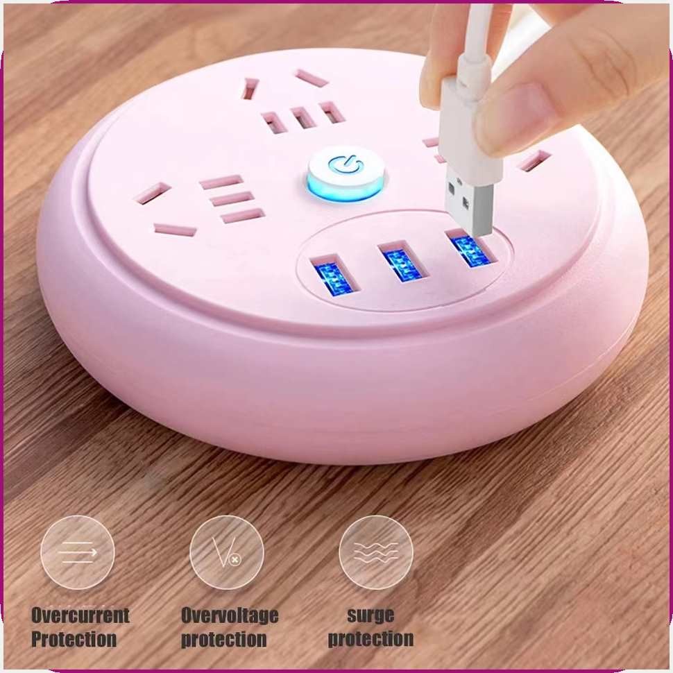 Power`T)StripN3AC(CAOutlets+M]3USBS.slot^yElectrical/t^Multiple