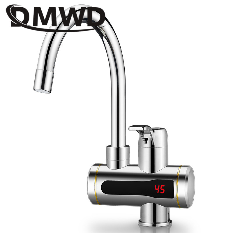 Instant Electric Heating Tap Faucet Boiler Kitchen Tankless