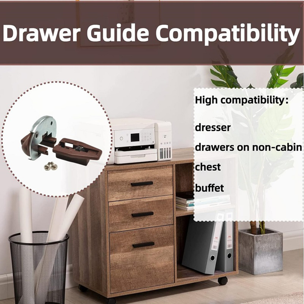 Drawer Slides Track Guide Drawer Installation Accessories for Center