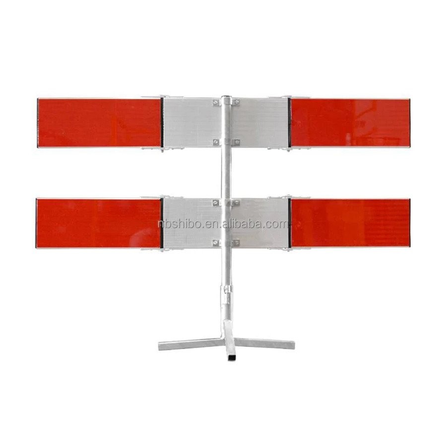 Public Roads Collapsible Barrier 150cm Double Sided Specifications ...