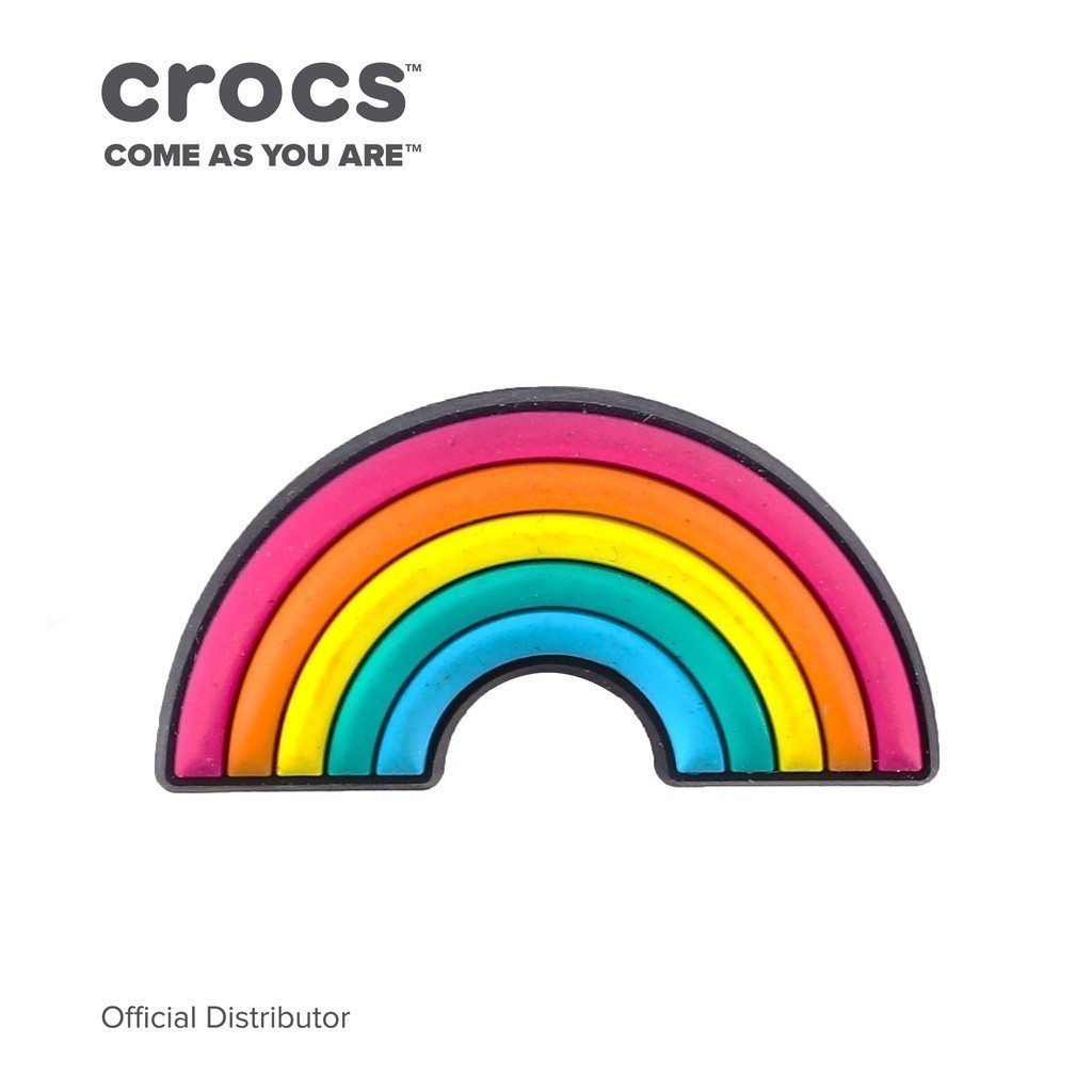 Crocs Jibbitz Charm Rainbow Shopee Philippines
