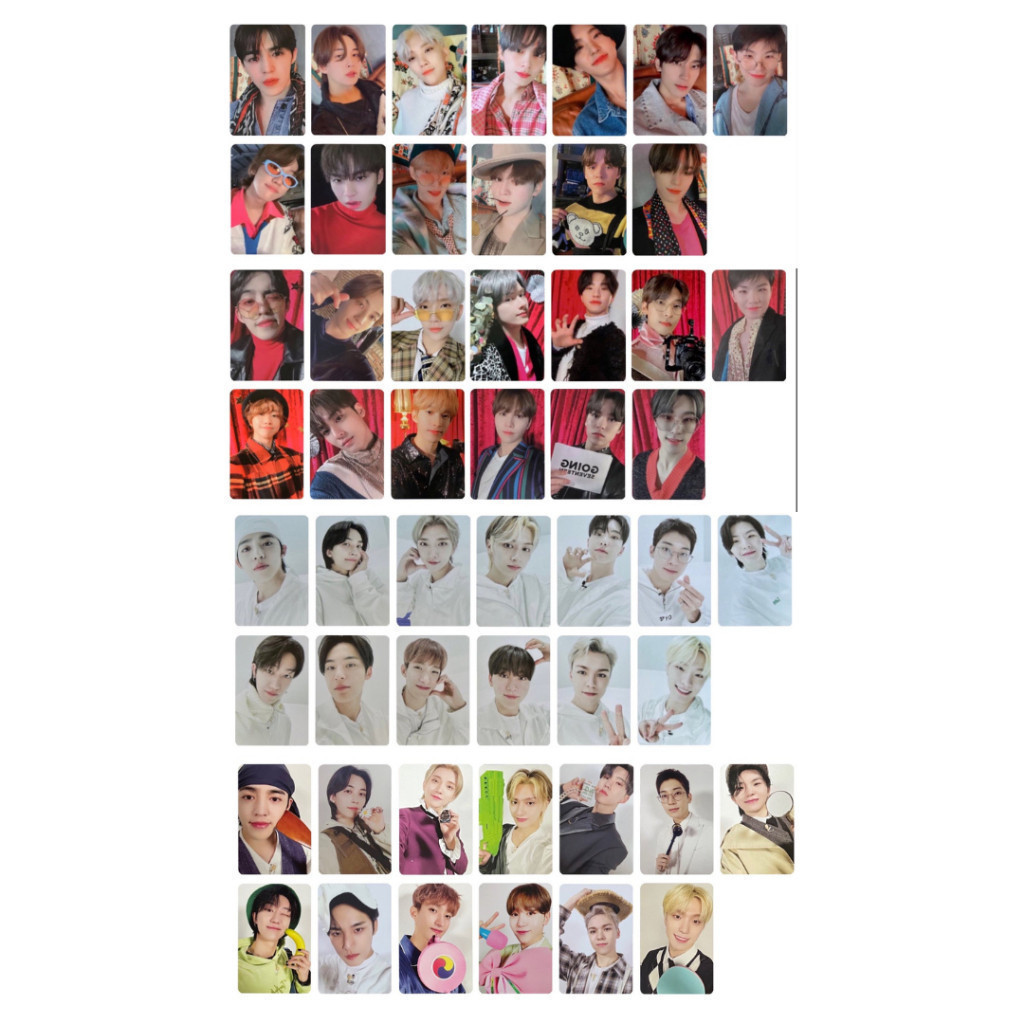 SEVENTEEN GOING MAGAZINE VOL.1 VOL.2 OFFICIAL PHOTO CARD / S.COUPS